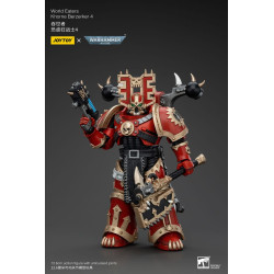 WARHAMMER 40K WORLD EATERS KHORNE BERZERKER 4 FIGURINE 13 CM