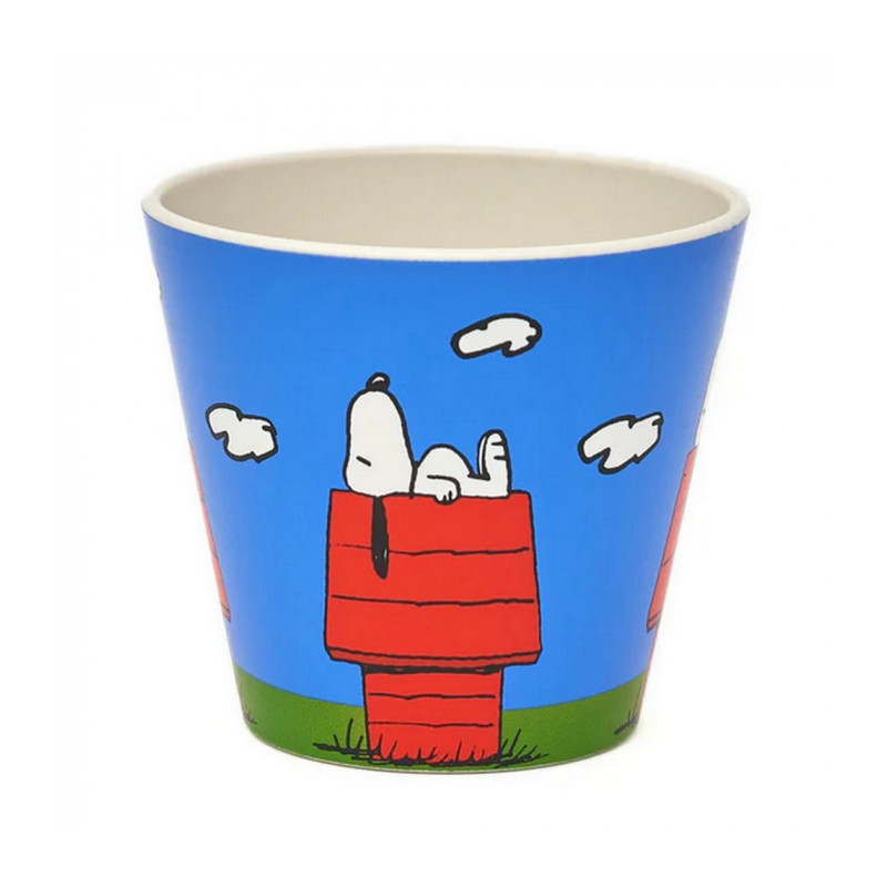 TASSE A CAFE PEANUTS SNOOPY COUCHE SUR SA NICHE