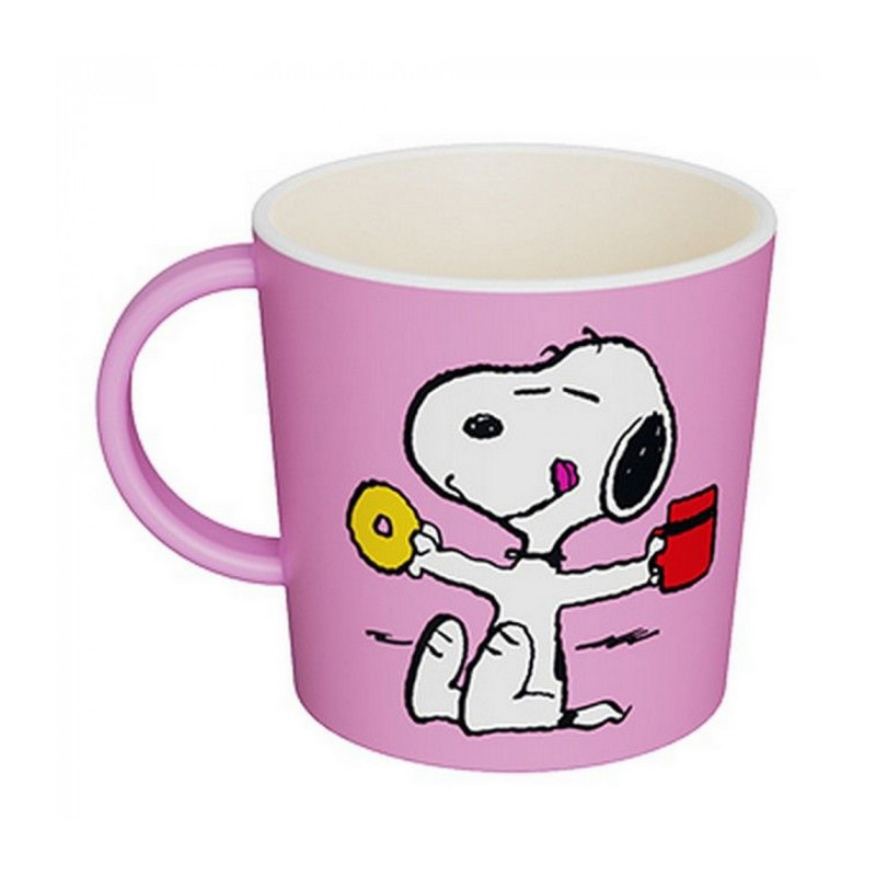 MUG PEANUTS SNOOPY MORE COFFEE MORE DONUTS