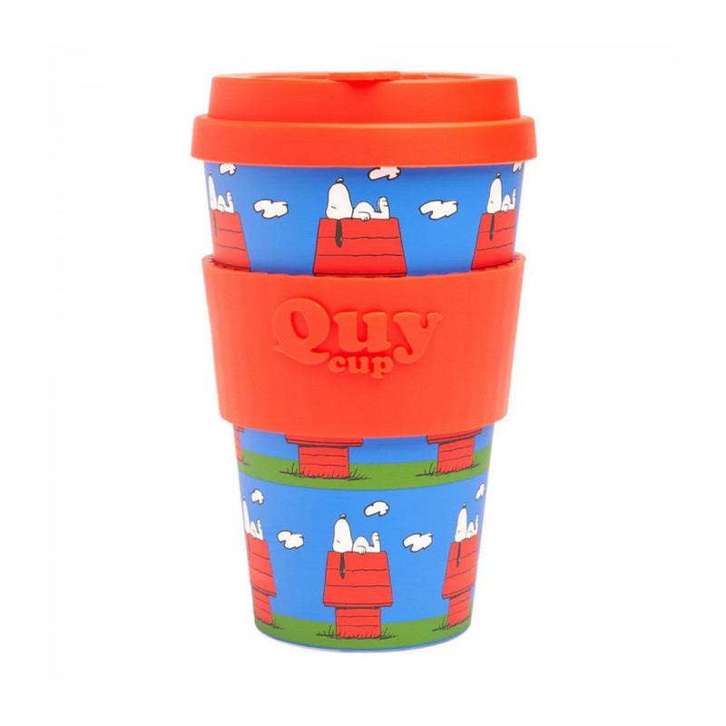 TASSE CAFE A EMPORTER PEANUTS SNOOPY NICHE 400 ML