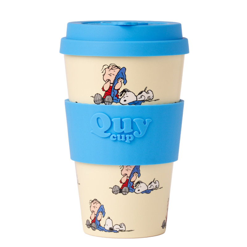 TASSE CAFE A EMPORTER PEANUTS SNOOPY LA SIESTE 400 ML
