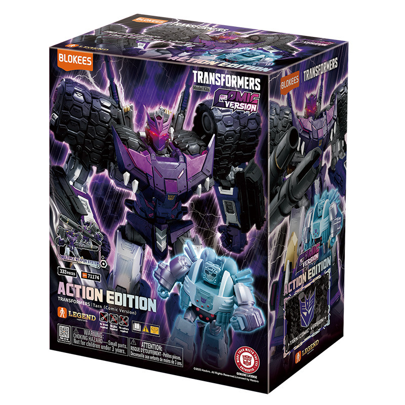 TARN IDW MAQUETTE BLOKEES TRANSFORMERS ACTION EDITION 05
