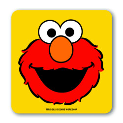 SESAME STREET ELMO COASTERS COLOURED