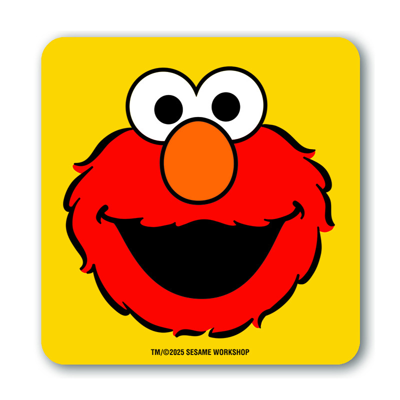 SESAME STREET ELMO COASTERS COLOURED