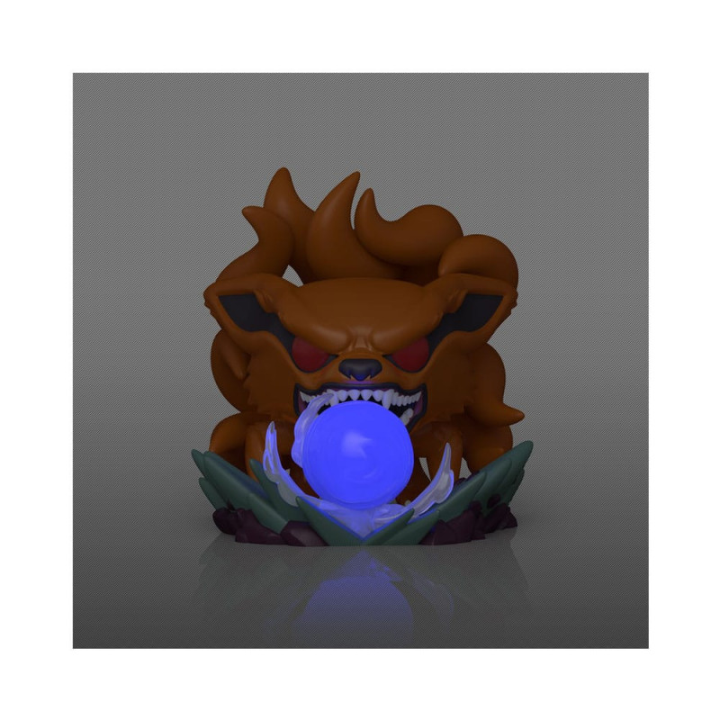 KURAMA NARUTO POP DELUXE VINYL FIGURINE GLOW IN THE DARK 9 CM