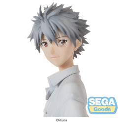 KAWORU NAGISA UNIFORM REBUILD OF EVANGELION STATUETTE PVC EVANGELION NEW THEATRICAL EDITION 22 CM