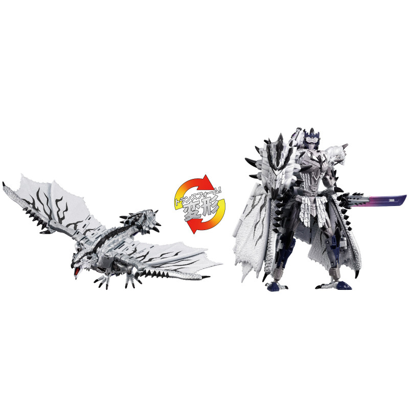 TRANSFORMERS TAKARA MONSTER HUNTER SILVER RATHALOS PRIME ACTION FIGURE