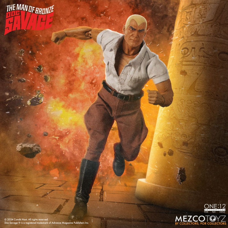 DOC SAVAGE DELUXE EDITION FIGURINE 17 CM
