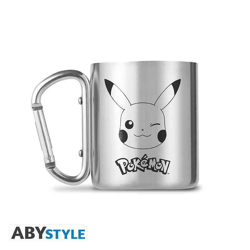 PIKACHU POKEMON MUG CARABINER 320 ML