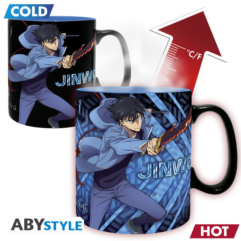 JINWOO ET IGRIS SOLO LEVELING MUG HEAT CHANGE 460 ML