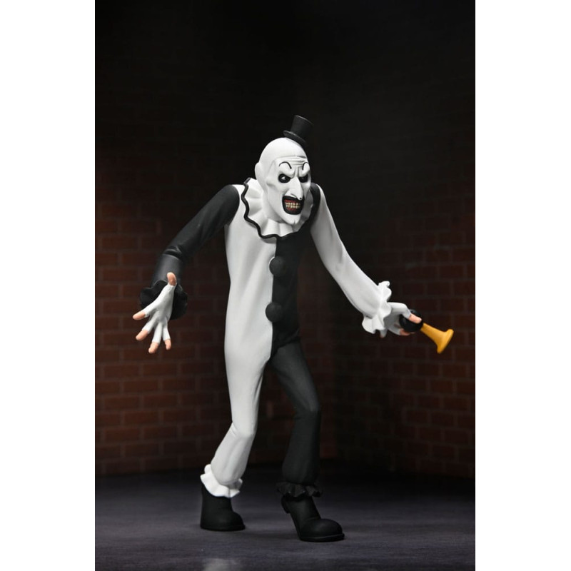 TERRIFIER ART THE CLOWN FIGURINE TOONY TERRORS 15 CM