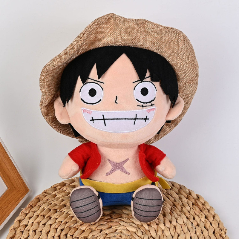 MONKEY D. LUFFY ONE PIECE NEW WORLD VERSION PELUCHE 25 CM