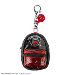 HELLFIRE CLUB STRANGER THINGS PORTE CLES POCHETTE