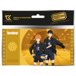 HINATA ET KAGEYAMA HAIKYU GOLDEN TICKET COL01