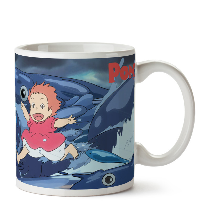 PONYO SUR LA FALAISE MUG GHIBLI 10