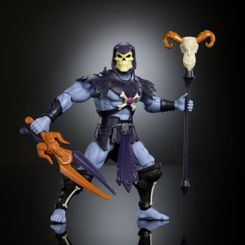 SKELETOR MOTU ORIGINS FIGURINE CARTOON COLLECTION 14 CM