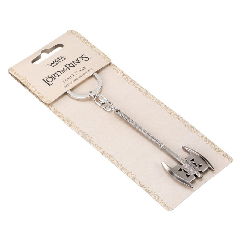 GIMLI AXE LE SEIGNEUR DES ANNEAUX PORTE CLES DECAPSULEUR
