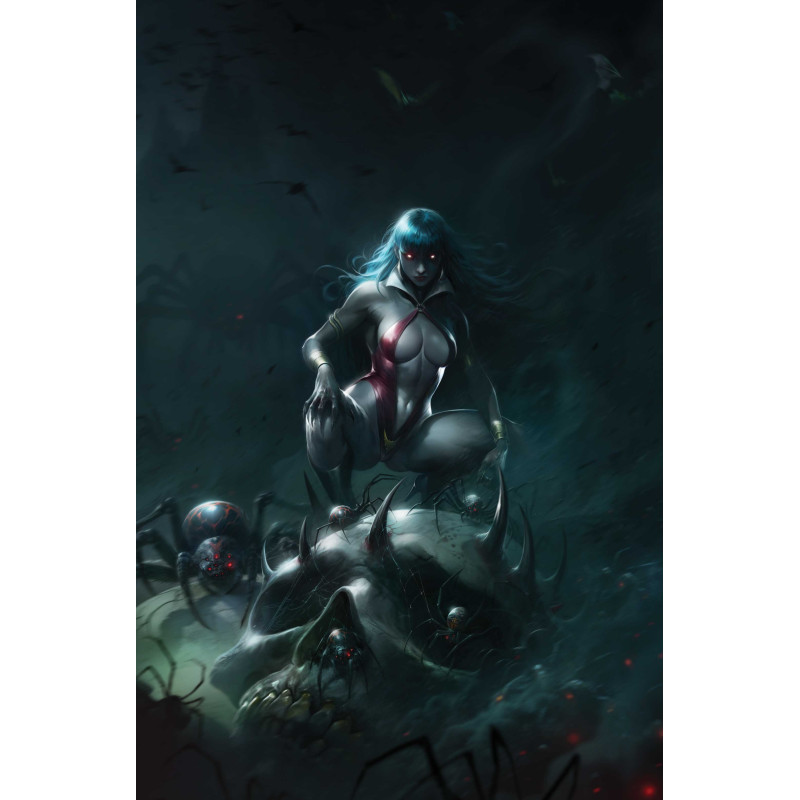 VAMPIRELLA ARMAGEDDON 10 CVR E FRANCESCO MATTINA METAL PREMIUM CVR VAR