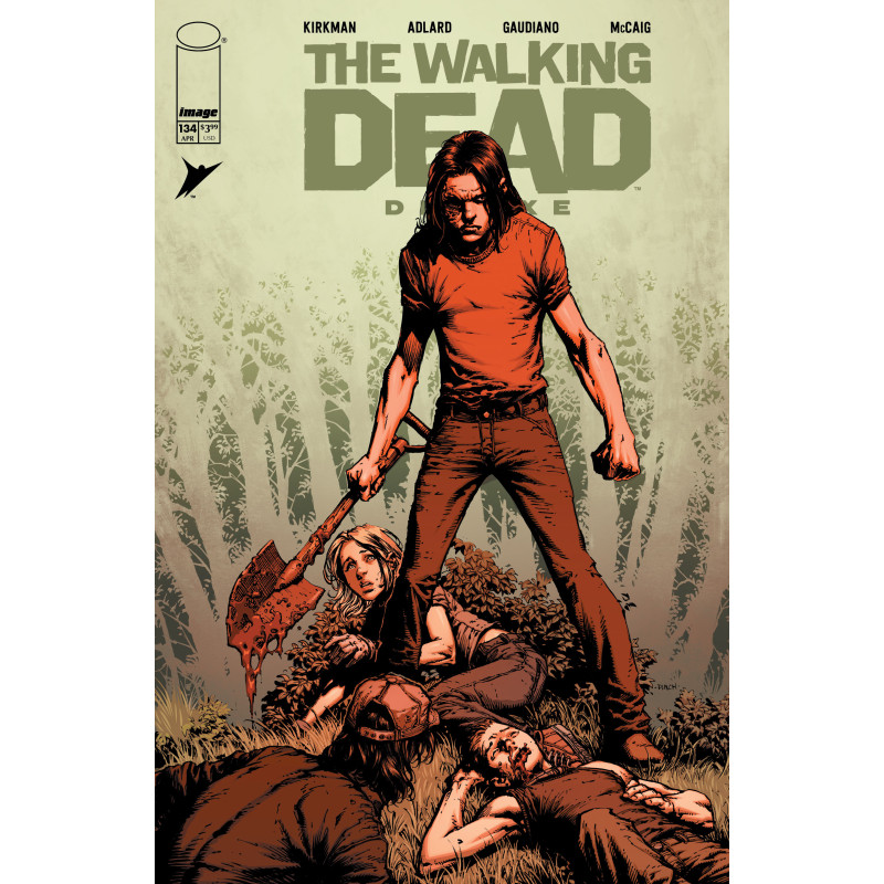 WALKING DEAD DELUXE 134 CVR A DAVID FINCH & DAVE MCCAIG (MR)