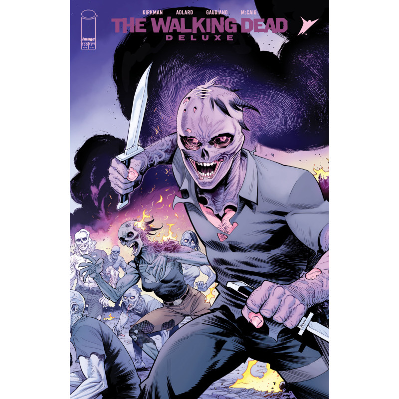 WALKING DEAD DELUXE 135 CVR C CLIFF RATHBURN CONNECTING VAR (MR)
