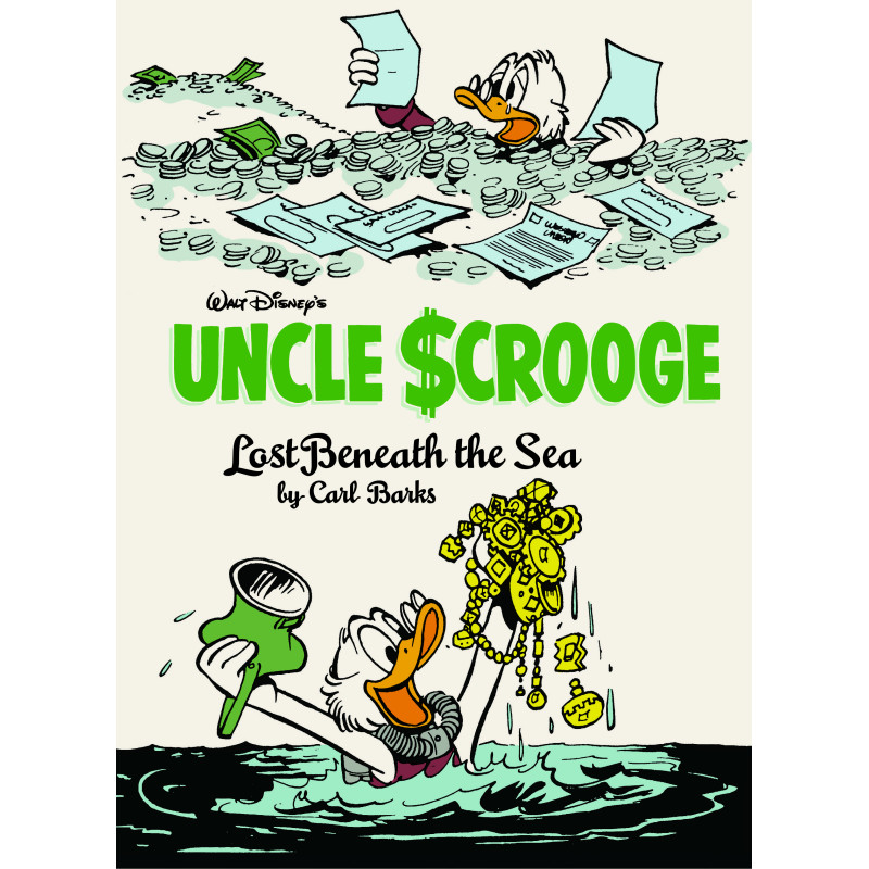 WALT DISNEYS UNCLE SCROOGE HC VOL 30 LOST BENEATH THE SEA THE COMPLETE CARL BARKS DISNEY LIBRARY
