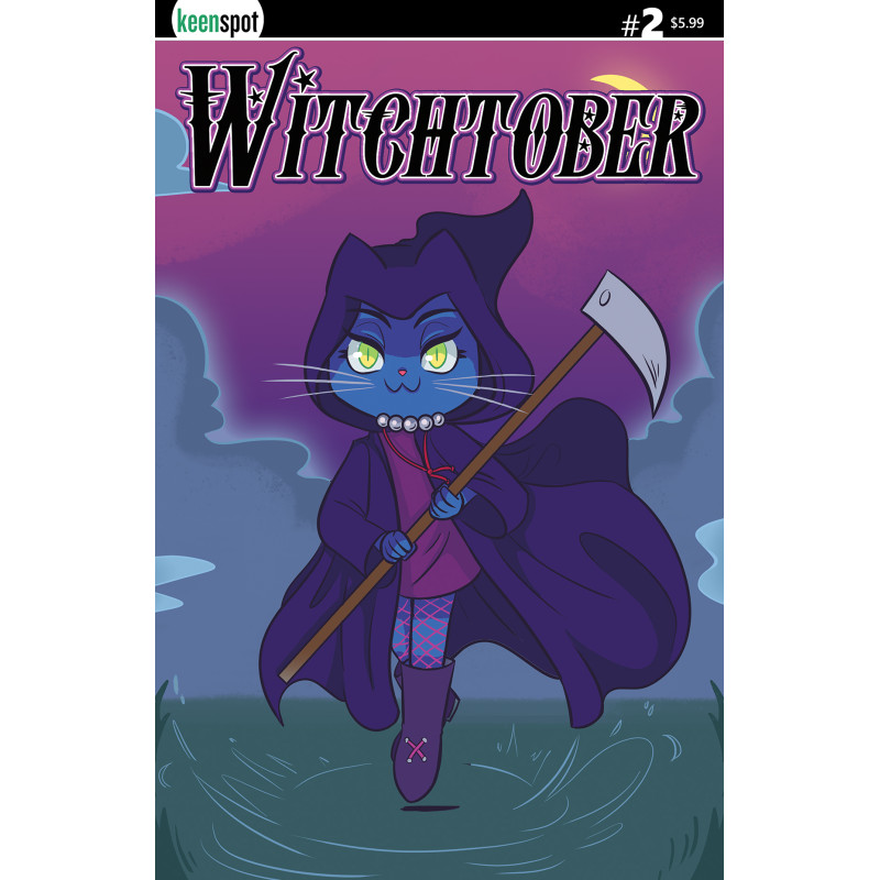 WITCHTOBER 2 CVR A RENATA GARCIA GRIM REAPER KITTY