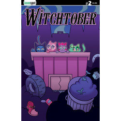 WITCHTOBER 2 CVR C FER LOZADA GARBAGE PAIL CATS VAR