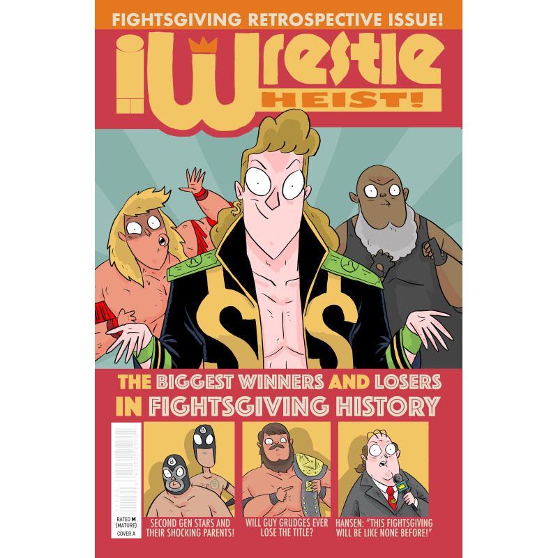 WRESTLE HEIST 5 (OF 5) (MR)