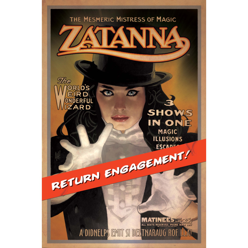 ZATANNA (2026) 1 CVR E ADAM HUGHES FOIL VAR