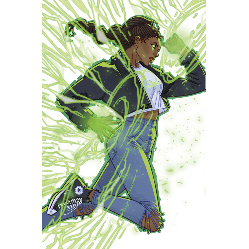 ABSOLUTE GREEN LANTERN 14 CVR C MARGUERITE SAUVAGE CARD STOCK VAR