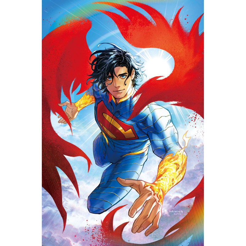 ABSOLUTE SUPERMAN 19 CVR D HAINING CARD STOCK VAR
