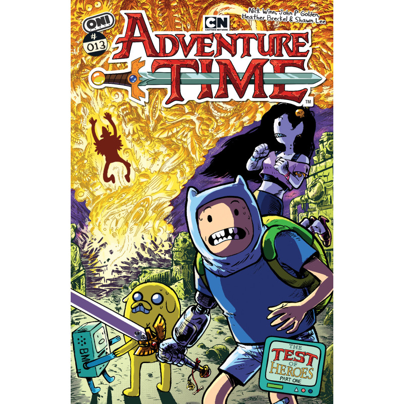 ADVENTURE TIME (2025) 13 CVR B JOHN P GOLDEN VAR