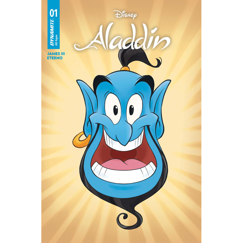 ALADDIN 1 CVR D AGNESE ETERNO CARTOON HEAD VAR