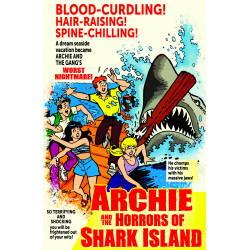 ARCHIES TV LAUGH OUT 79 FACSIMILE EDITION CVR B STAN GOLDBERG JAWS PARODY MOVIE POSTER VAR