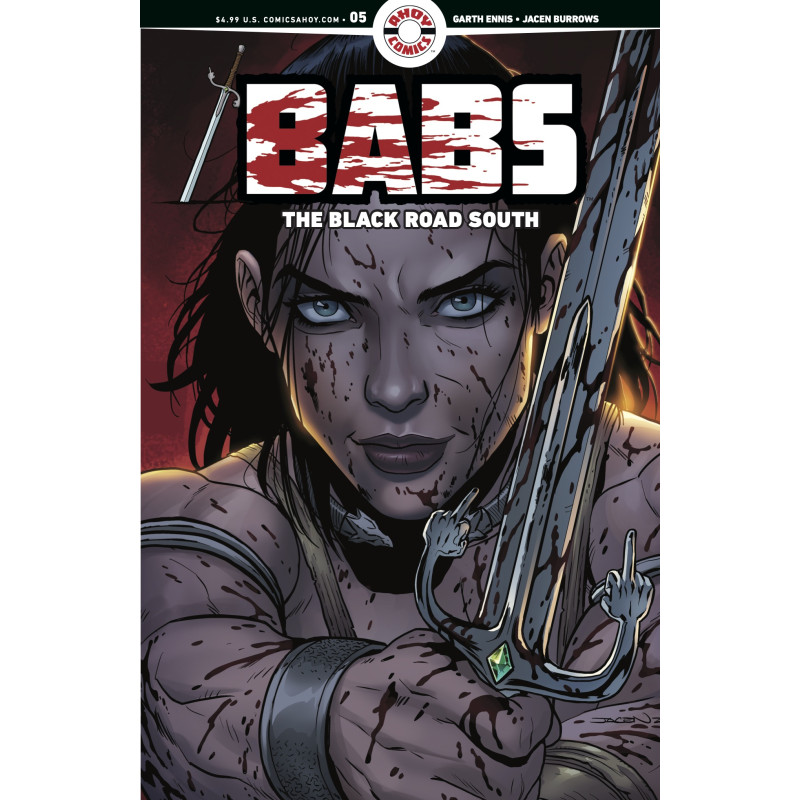 BABS THE BLACK ROAD SOUTH 5 (OF 6) CVR A JACEN BURROWS (MR)