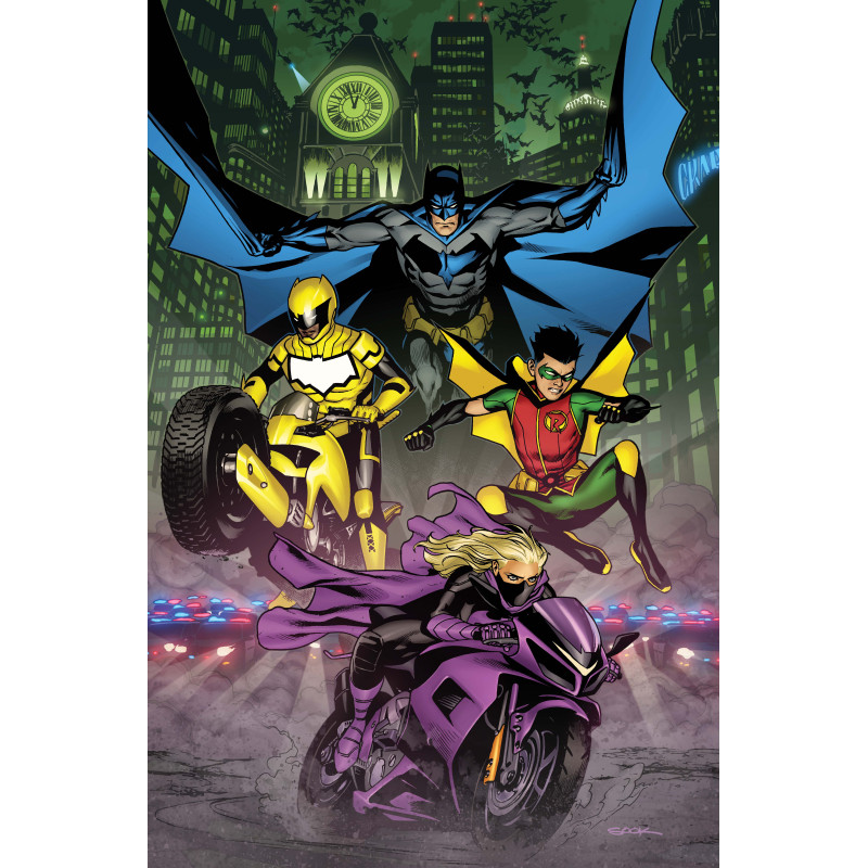 BATMAN 9 CVR D RYAN SOOK CARD STOCK VAR