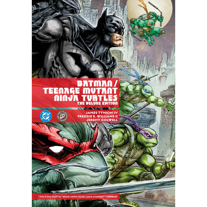 BATMAN TEENAGE MUTANT NINJA TURTLES THE DELUXE EDITION HC (2026 EDITION)
