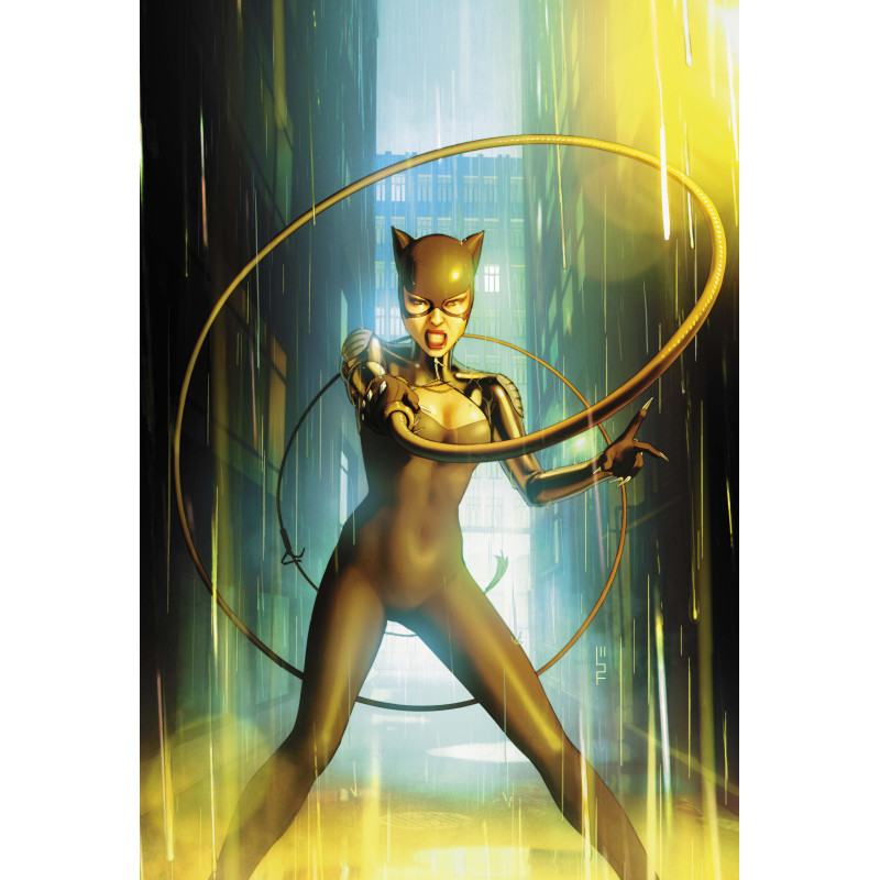 CATWOMAN 87 CVR D W SCOTT FORBES CARD STOCK VAR