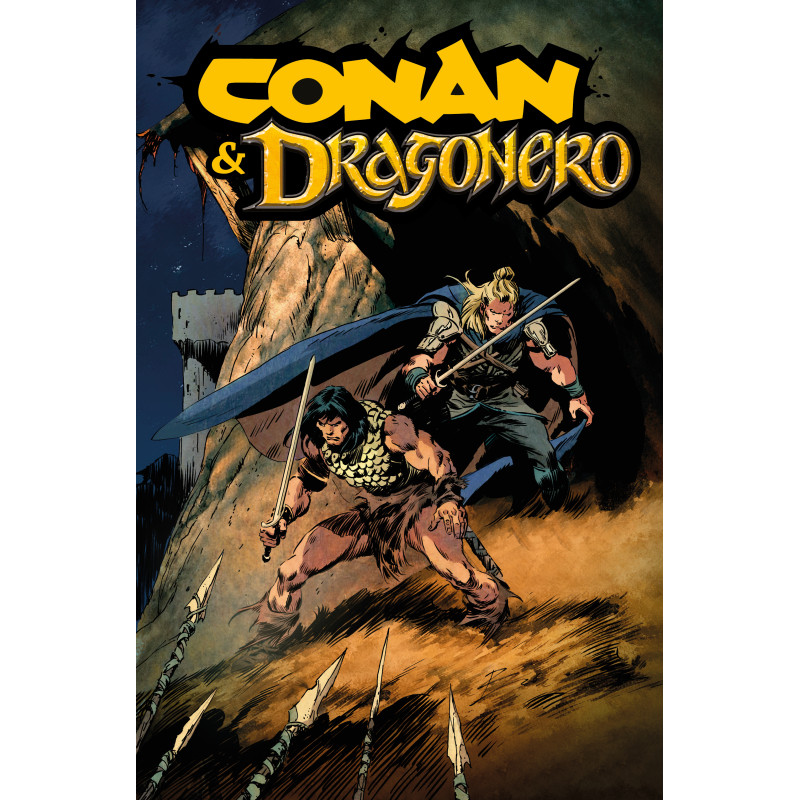 CONAN AND DRAGONERO 1 (OF 7) CVR C ROBERTO DE LA TORRE FOIL VAR (MR)