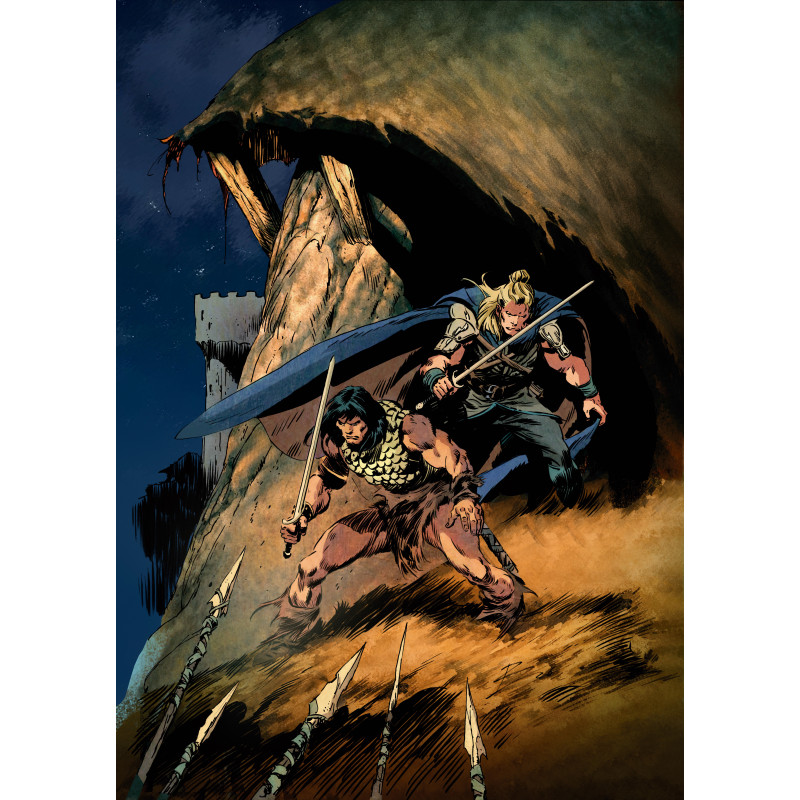 CONAN AND DRAGONERO 1 (OF 7) CVR D ROBERTO DE LA TORRE VIRGIN VAR (MR)