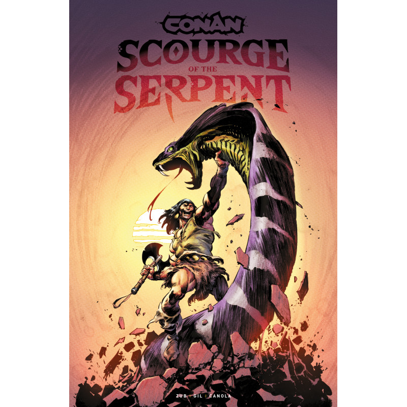 CONAN THE BARBARIAN SCOURGE OF THE SERPENT TP VOL 01 REGULAR EDITION ROBERTO DE LA TORRE (MR)