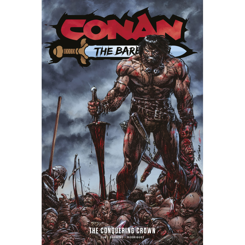 CONAN THE BARBARIAN TP VOL 07 THE CONQUERING CROWN DIRECT MARKET EDITION CVR (MR)