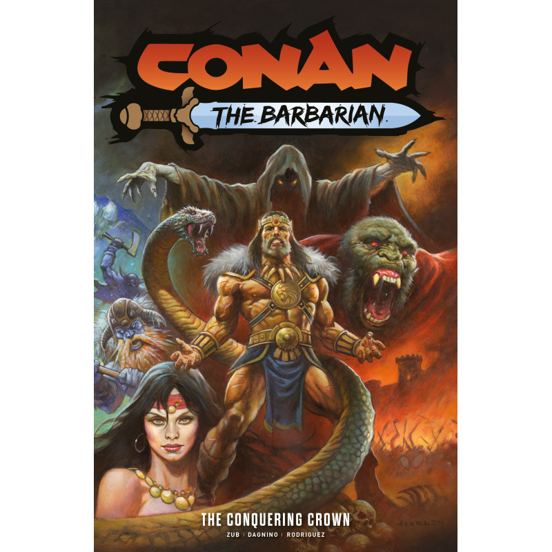 CONAN THE BARBARIAN TP VOL 07 THE CONQUERING CROWN REGULAR EDITION (MR)
