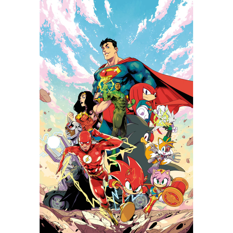 DC X SONIC THE HEDGEHOG THE METAL LEGION 1 (OF 5) CVR A PABLO M COLLAR