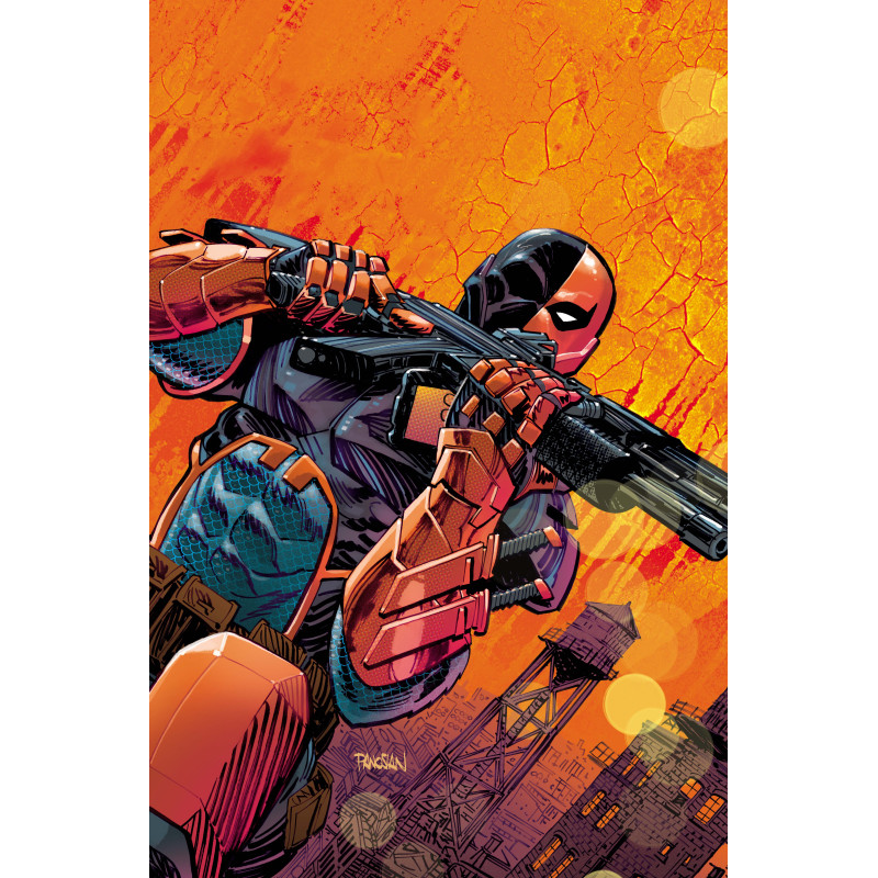 DEATHSTROKE THE TERMINATOR 3 CVR B DAN PANOSIAN CARD STOCK VAR