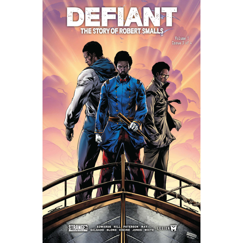 DEFIANT THE STORY OF ROBERT SMALLS 3 (OF 4) CVR A CAANAN WHITE Previously Solicited Thru Diamond Allocations May Occur