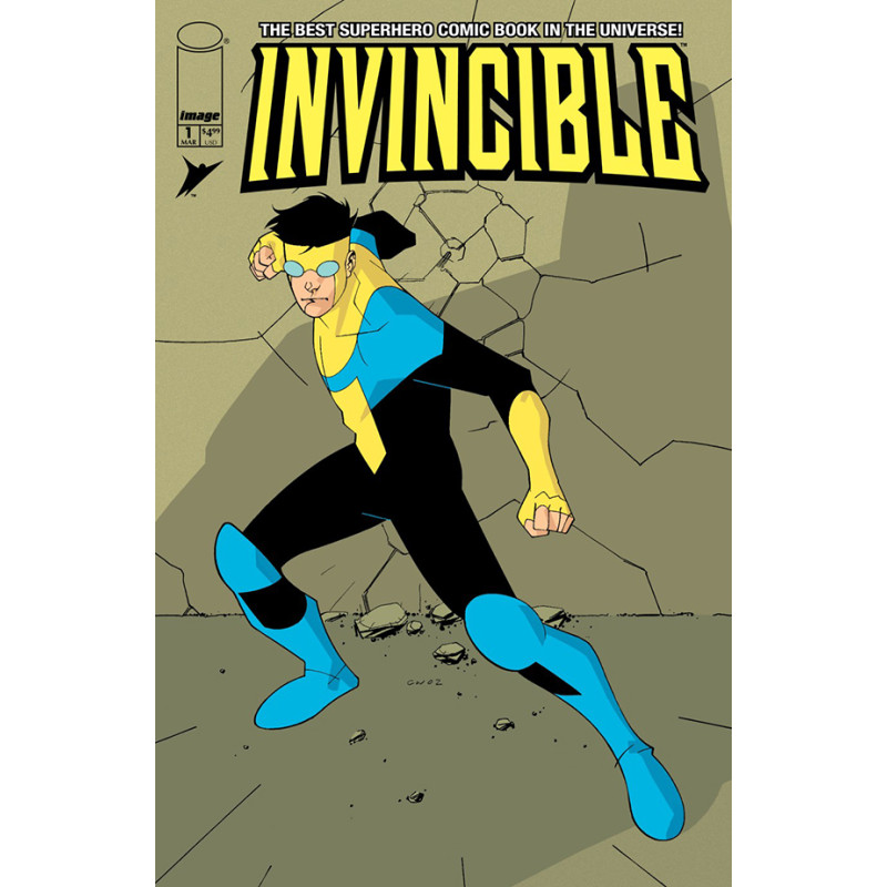DF INVINCIBLE 1 FOIL EDITION REPRINT CGC GRADED