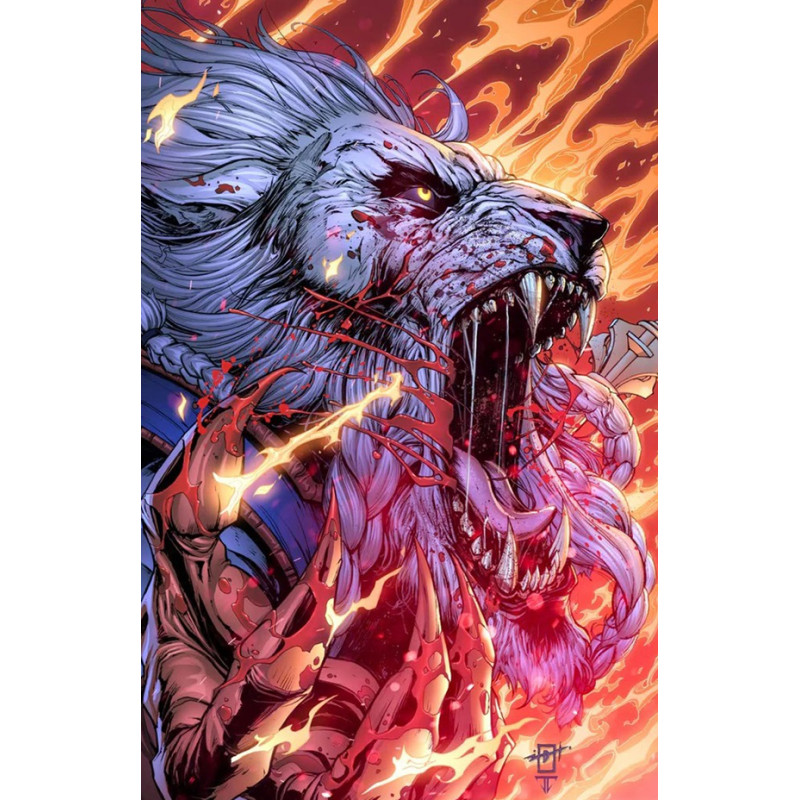 DF INVINCIBLE UNIVERSE BATTLE BEAST 1 JONATHAN URIBE VIRGIN COMICXPOSURE EXCLUSIVE