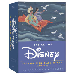 DISNEY THE ART OF DISNEY THE RENAISSANCE AND BEYOND 1989-2014 100 COLLECTIBLE POSTCARDS Previously Offered thru Other Distributo