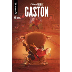 DISNEY VILLAINS GASTON 3 CVR A ALESSANDRO RANALDI